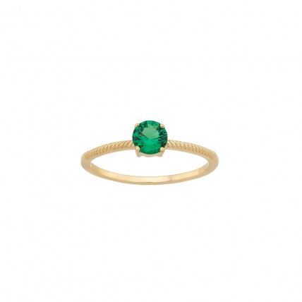 Δαχτυλίδι Σε Κίτρινο Χρυσό 14K Aloro (RI180 - ΖΧ2166)